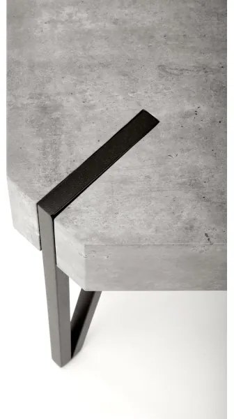 Konferenčný stolík EMILY 42x110 cm betón