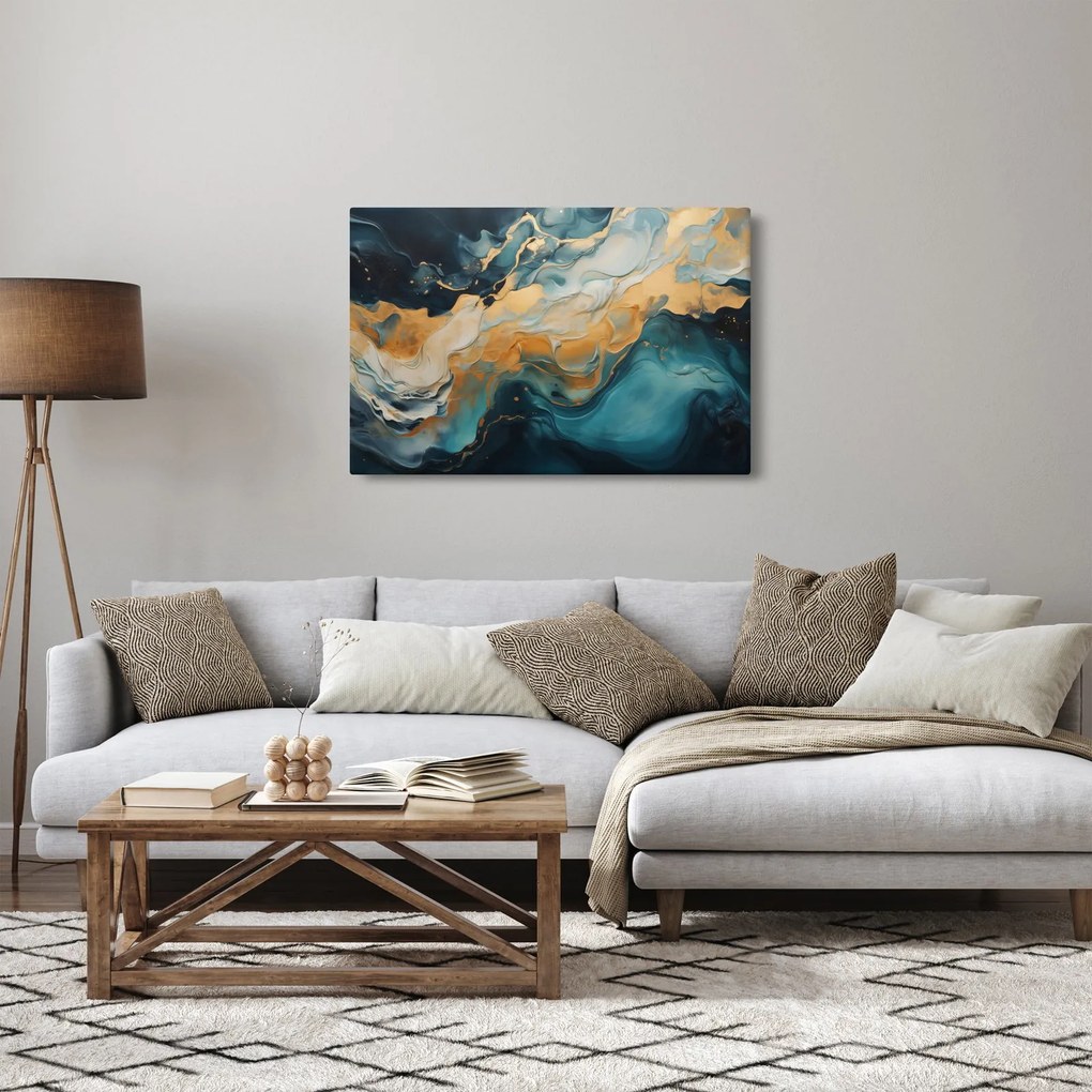 Obraz - Abstrakcia (90x60 cm)