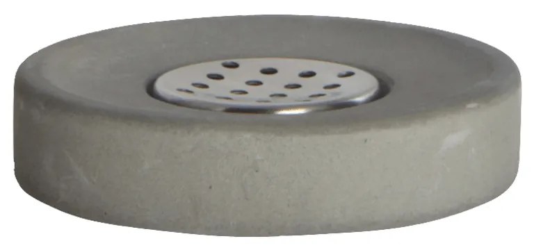 Miska na mydlo Cement ∅ 11 × 2,5 cm