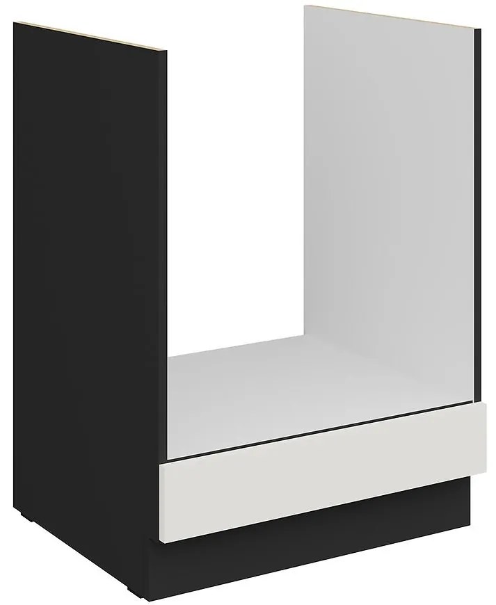 Kuchynská skrinka Aria-Wh/Bl Anti Fingerprint 60dg Bb