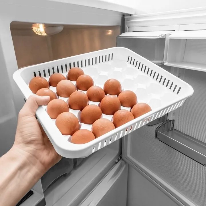 Box na vajíčka, obal na 30 ks vajec, stohovateľný