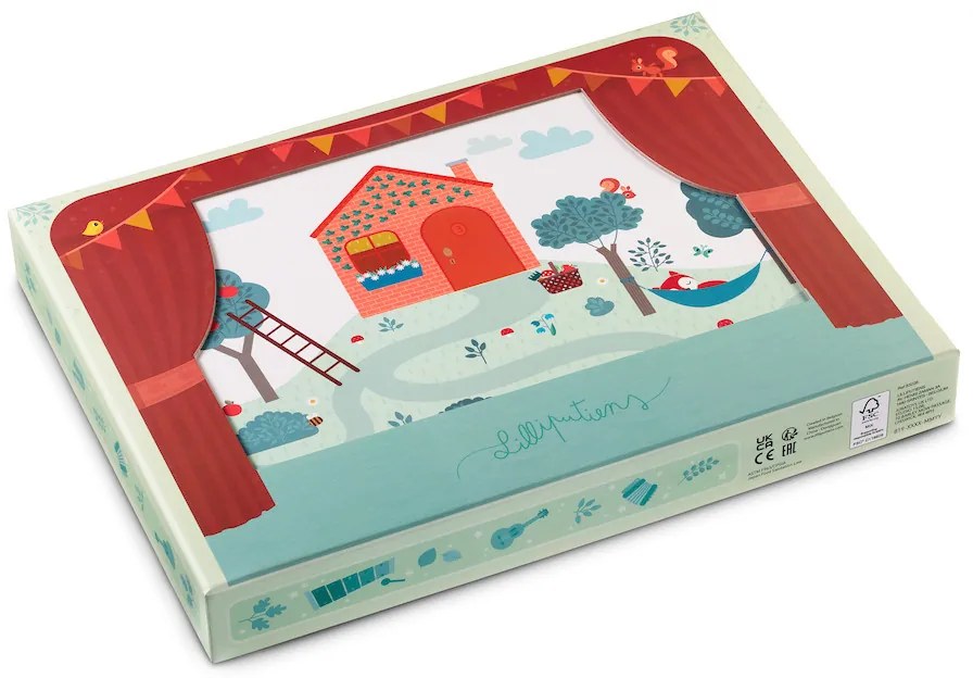 Lilliputiens - magnetické divadlo - Tri prasiatka