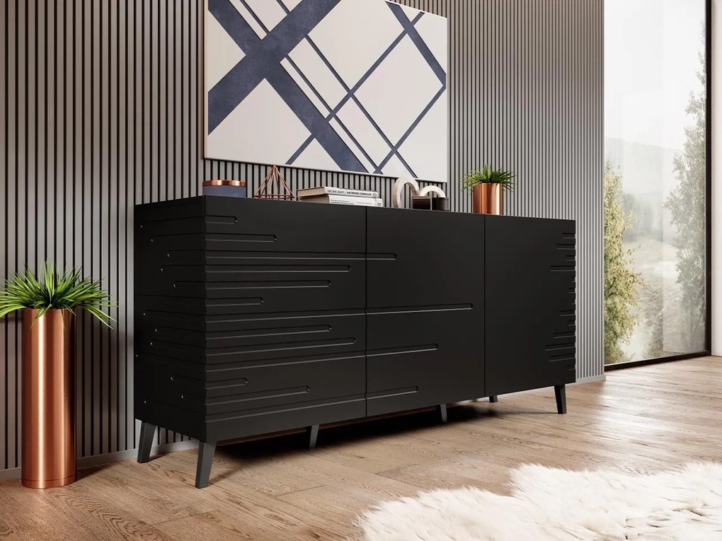 Komoda Doppo 3D, Farby: biela