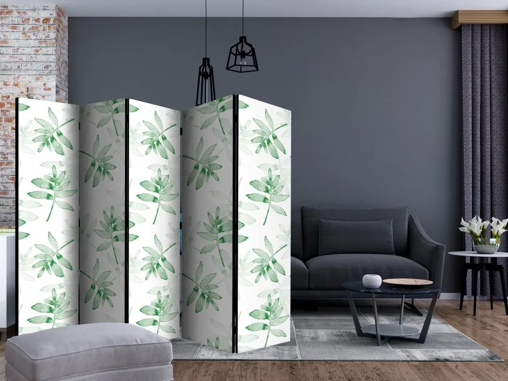 Artgeist Paraván - Watercolour Branches [Room Dividers]