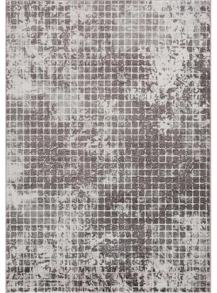 Dekorstudio Moderný koberec NOA - vzor 9328 sivý Rozmer koberca: 80x300cm