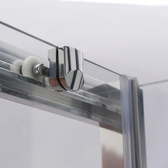 Posuvné sprchové dvere OBD2 s pevnou stenou OBB 120 cm 90 cm