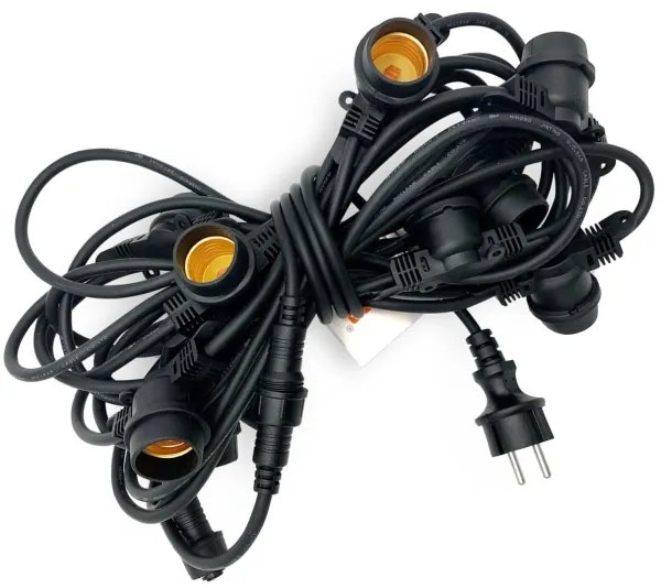 Vonkajšia dekoračná reťaz MIMOSA 10xE27/1,3W/230V IP44 10 m