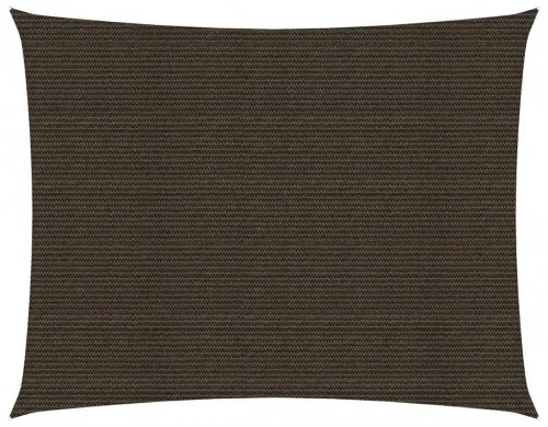 vidaXL Tieniaca plachta 160 g/m² hnedá 2,5x3,5 m HDPE-