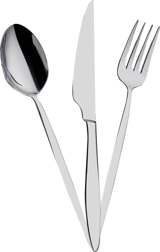 Sada 24 ks příborů Istanbul stříbrná