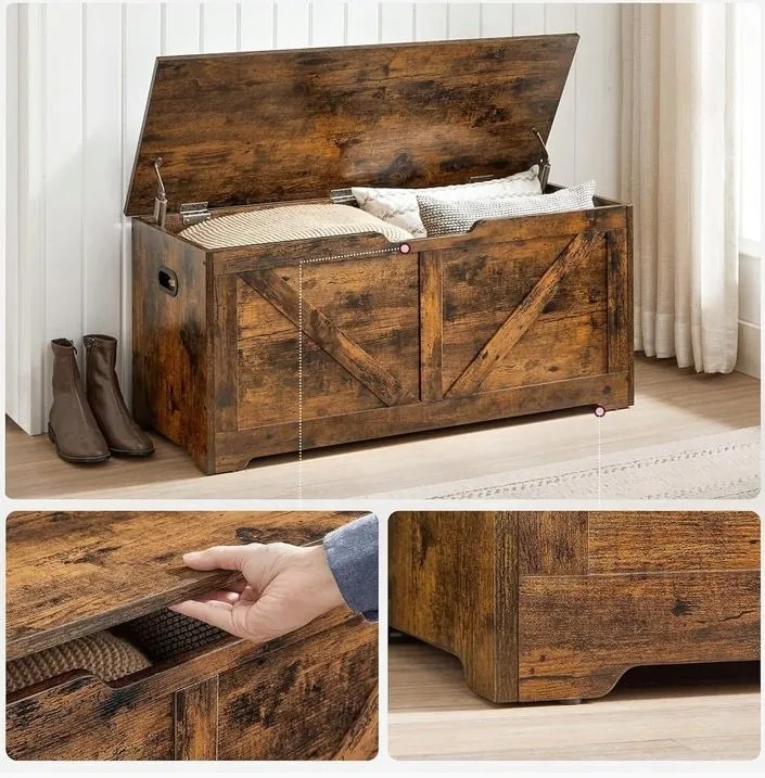 LEOBERT Úložný box v rustikálnom štýle