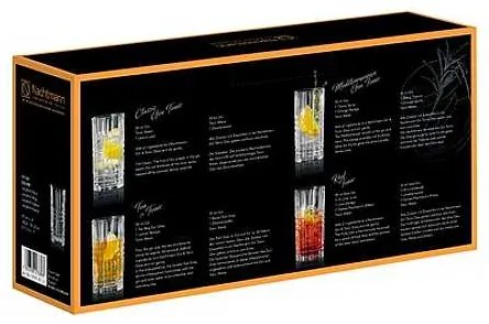 Nachtmann SQUARE poháre na long drink 445 ml, 4 ks