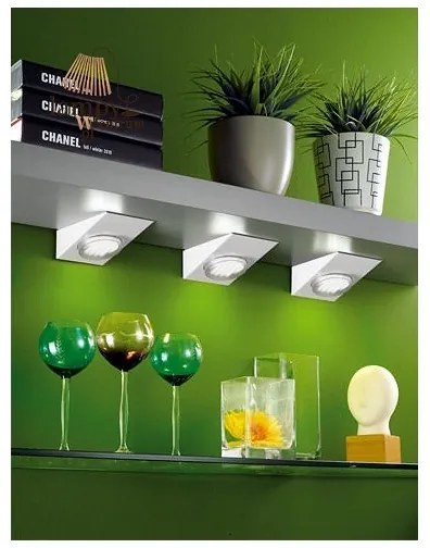 Eglo 89606 - SADA 3x Bodové svietidlo KOB 1 3xGX53/7W/230V