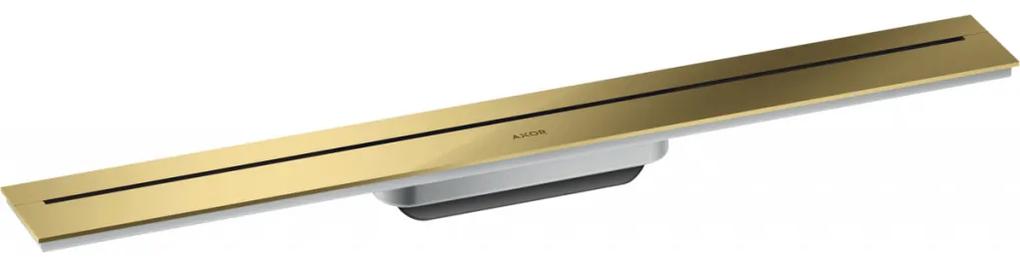 Axor Drain - Vrchná sada sprchového žľabu 700 pre montáž ku stene, zlatá 42525990