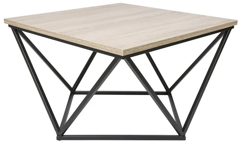 Konferenčný stolík Loftstyle 60 cm čierny