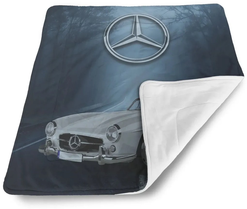 Sablio Deka pre bábätko Mercedes-Benz 300 SL V lese - 80x100 cm