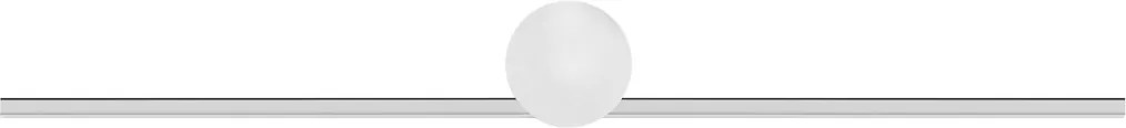 Nástenné LED svietidlo Artist, 1x LED 9w, 4000k, (60 cm), ch