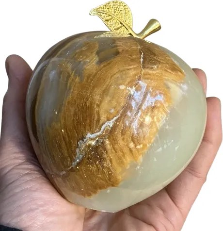 Stmievateľná lampa LED CUBE APPLE GREEN ONYX 10*25