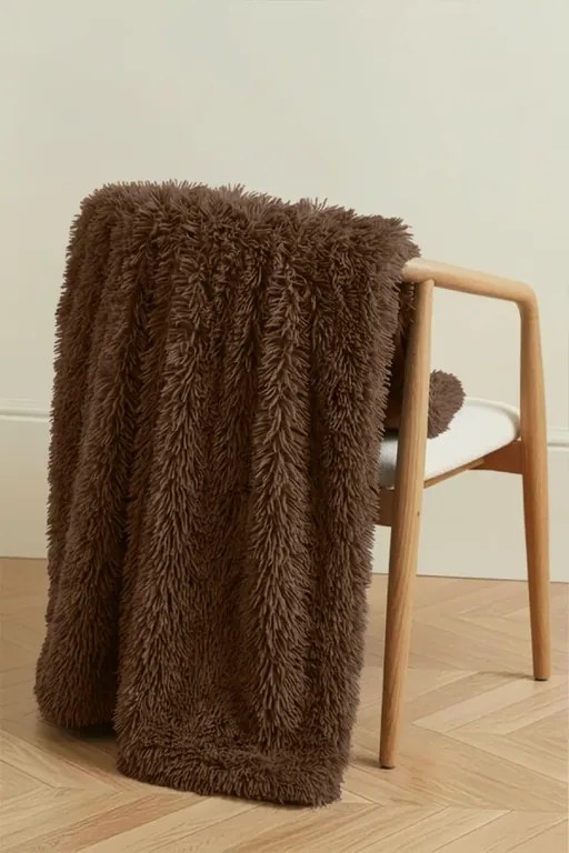 Deka YETI hnedá Rozmer: 150x200 cm
