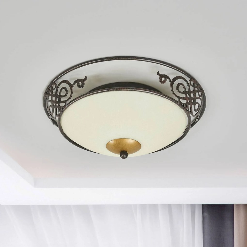 Rustikálne stropné svietidlo Master, 33 cm