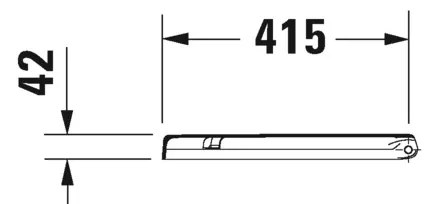 Duravit Starck 3 - WC sedátko so sklápacou automatikou, biela 0063890000