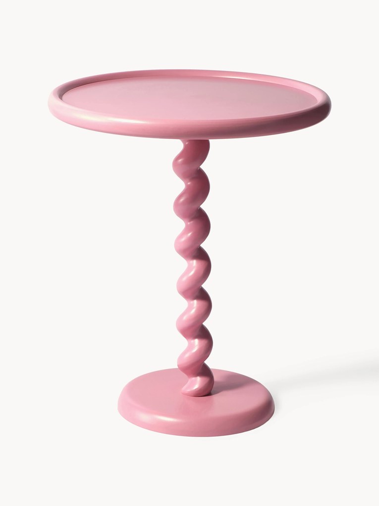 Okrúhly pomocný stolík Twister