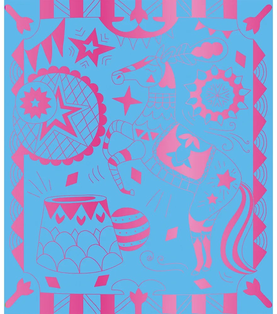 Atelier Maxi - vyškrabovacie obrázky kone a jednorožce