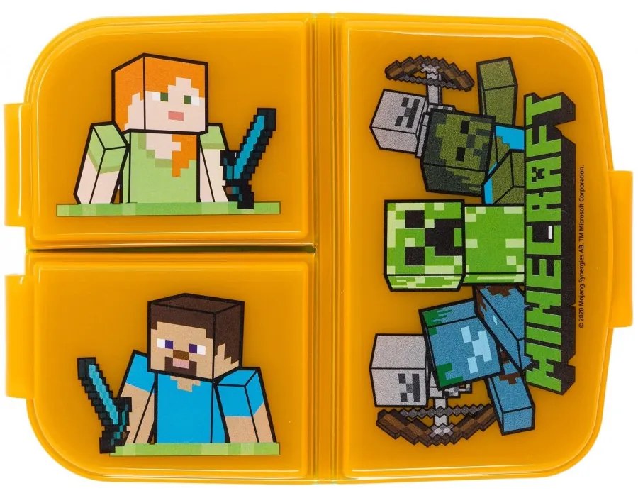 Multibox na desiatu Minecraft s 3 priehradkami