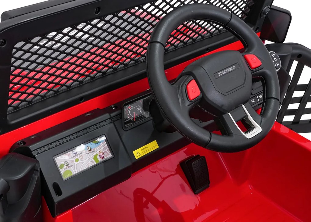 Ramiz Auto Jeep BEAST 4x4 červené