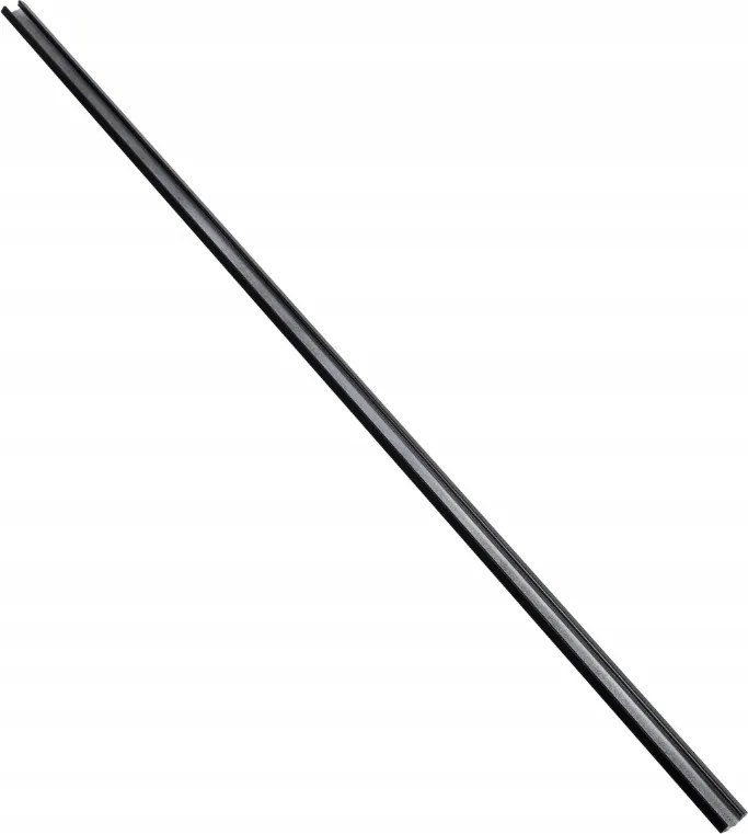 BERGE LED hliníkový profil rohový 1m čierny - sada