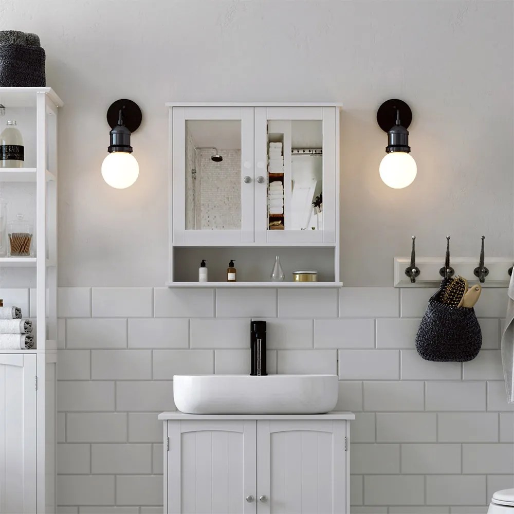 Kúpeľňová skrinka na stenu