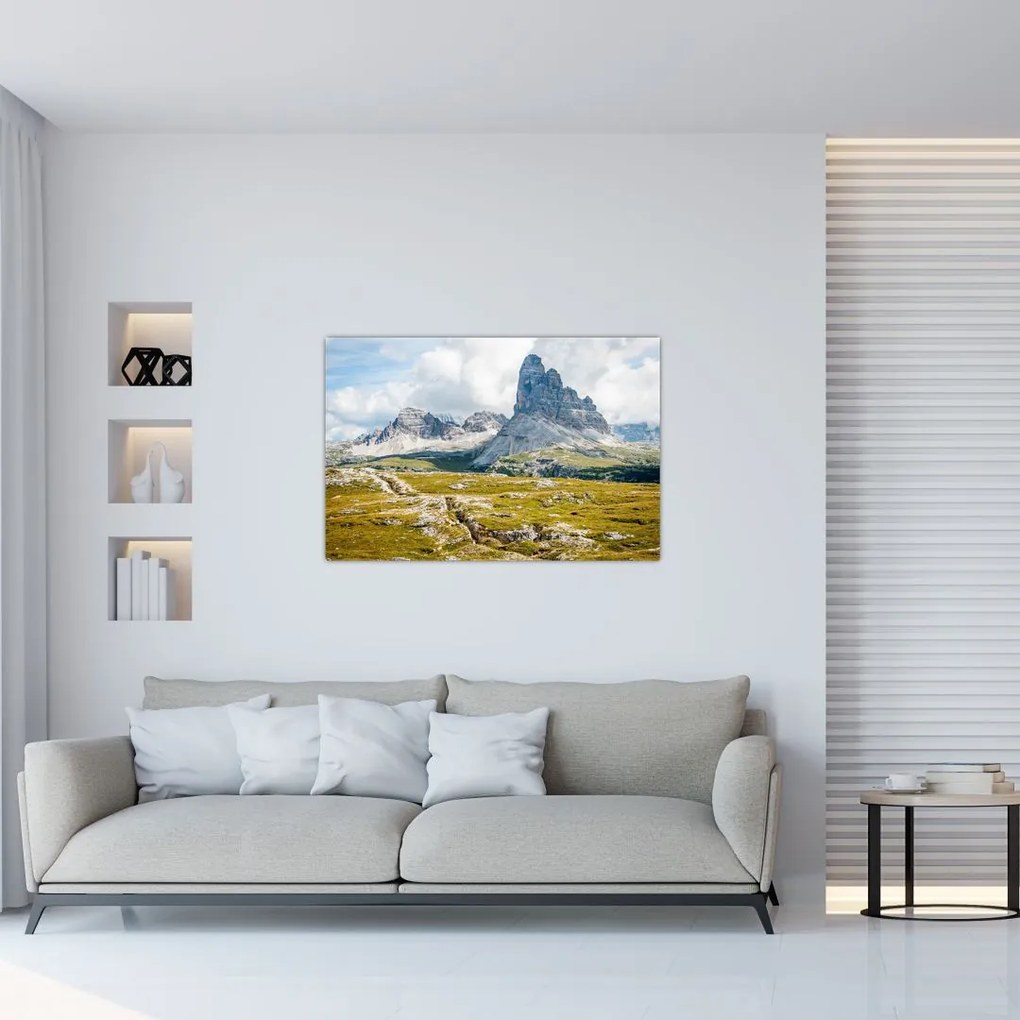 Obraz - Talianske Dolomity (90x60 cm)