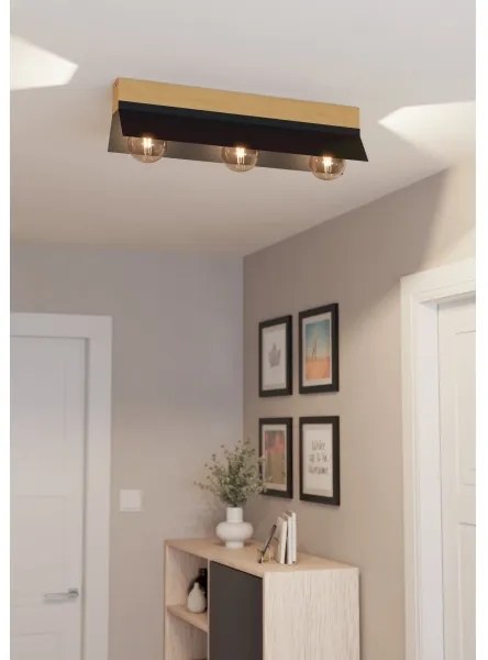 Eglo 900443 - Stropné svietidlo TARRAFO 3xE27/40W/230V