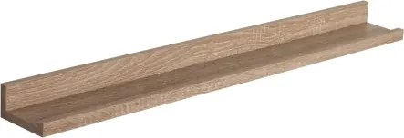 Polica na stenu Larisa, 80 cm, dub sonoma%