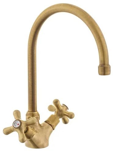 Paffoni Ricordi drezová batéria s otočným ramienkom bronz IR180BR