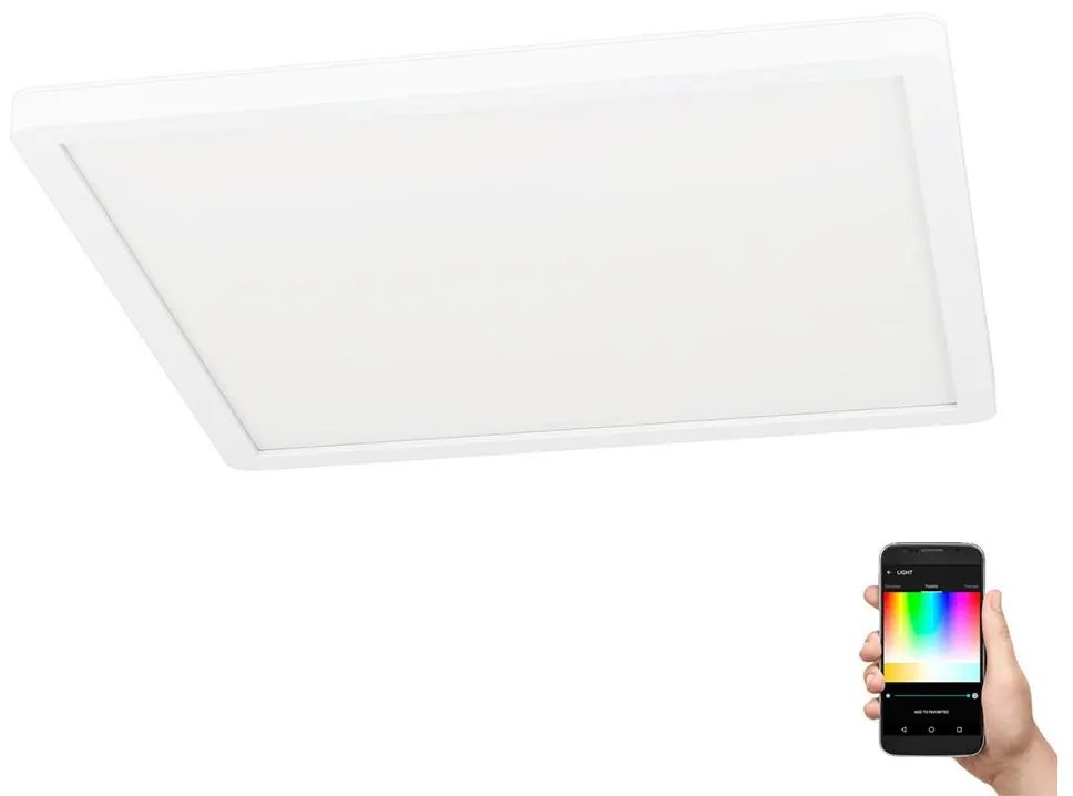 Eglo 900088 - LED RGBW Stmievateľné stropné svietidlo ROVITO-Z LED/14,6W/230V biela EG900088