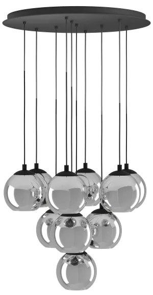 Eglo 98654 - Luster na lanku ARISCANI 10xE27/40W/230V