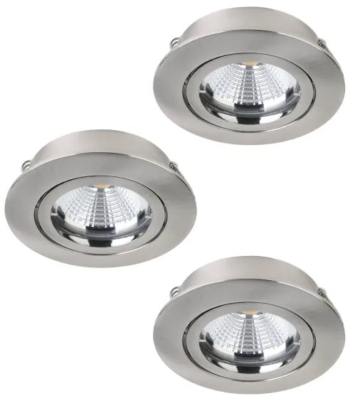 Eglo 95359 - SADA 3x LED podhľadové svietidlo TEDO 3xGU10-LED/5W/230V