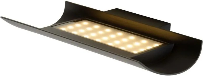 Lucide Lucide 27884/15/30 - LED vonkajšie nástenné svietidlo DYVOR-LED LED/15W/230V čierne LC1605