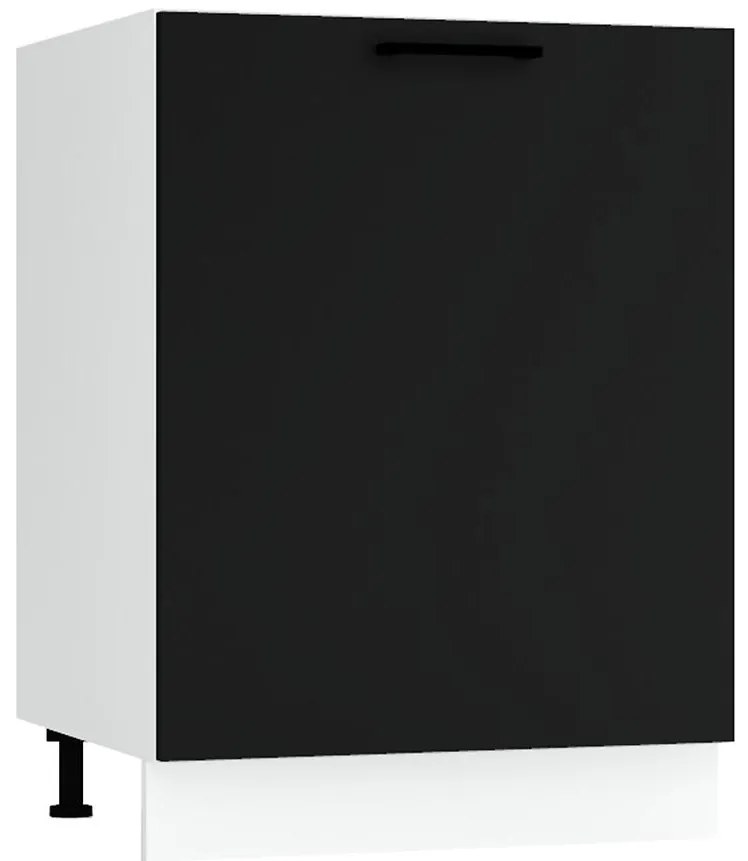 Kuchynská skrinka Max D60zl Pl čierna