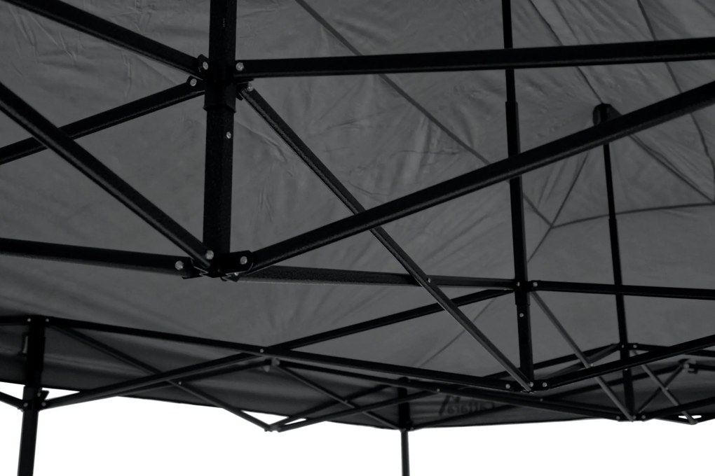 CATTARA Párty stan s nožnicovým konštrukciou 3x6 m, sivý, WATERPROOF