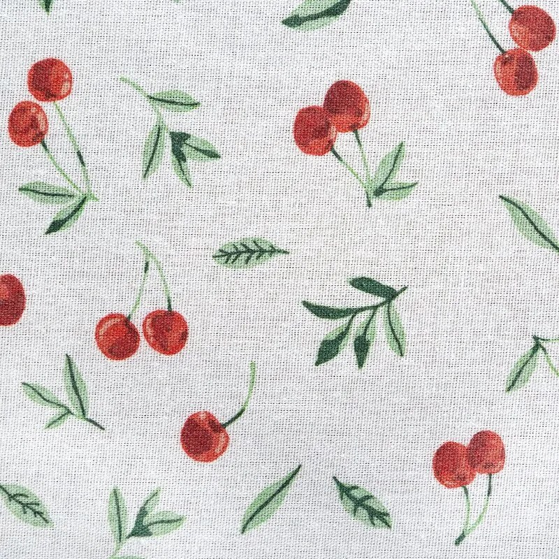 OBRUS CHERRY 220X140CM BIELY