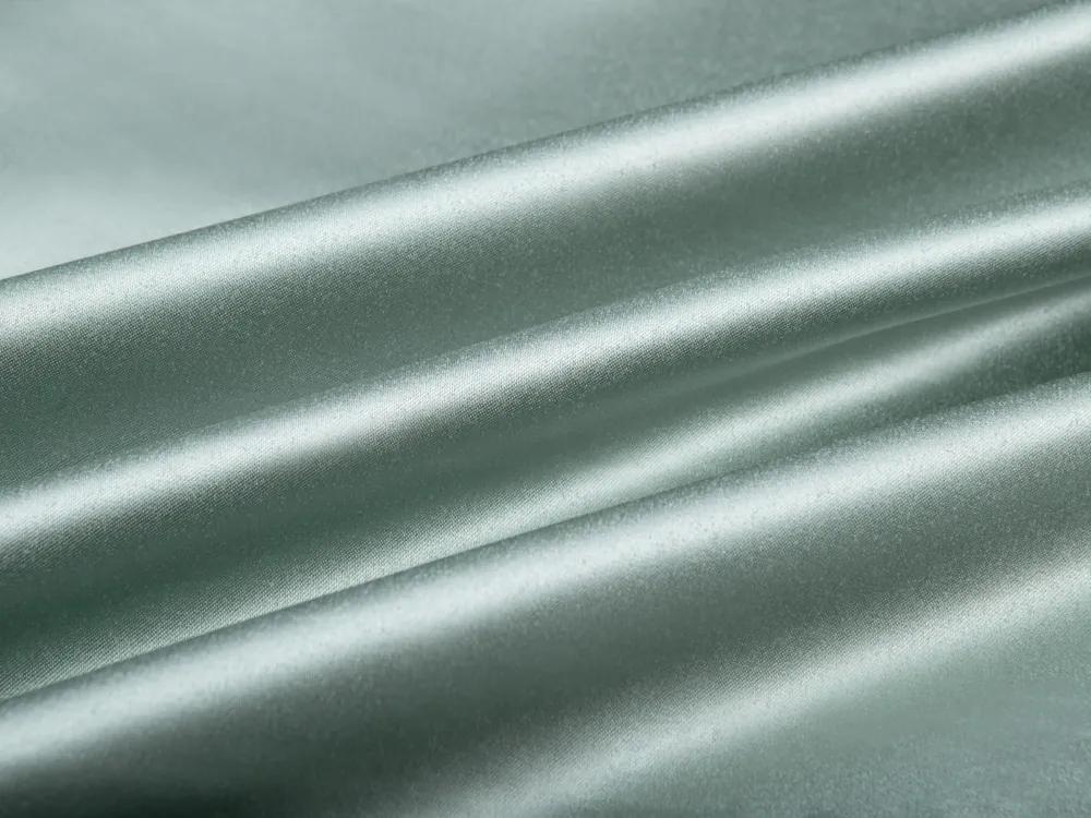 Biante Saténová obliečka na vankúš LUX-003 Ľadovo zelená 40 x 60 cm