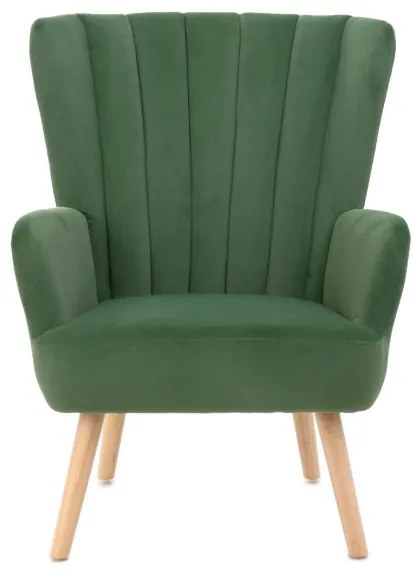 Kreslo MILLS zelené 859521