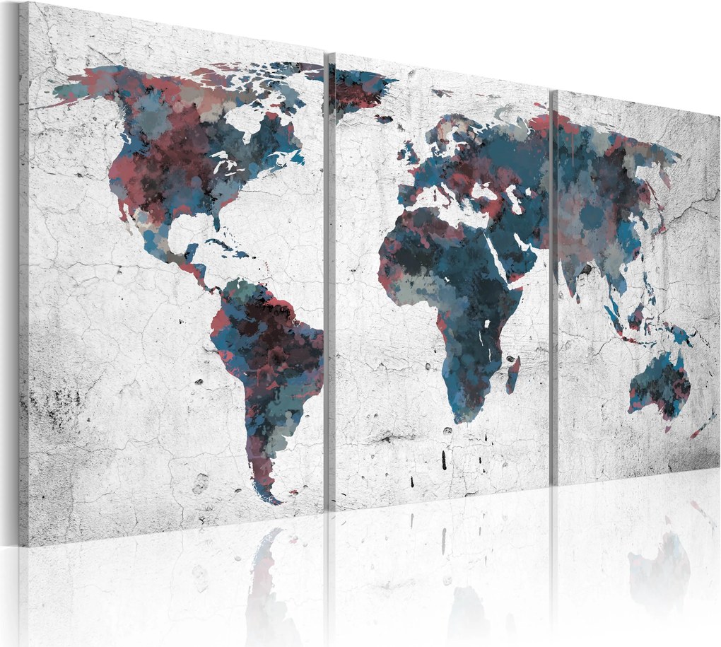 Obraz - Continental drift 60x30