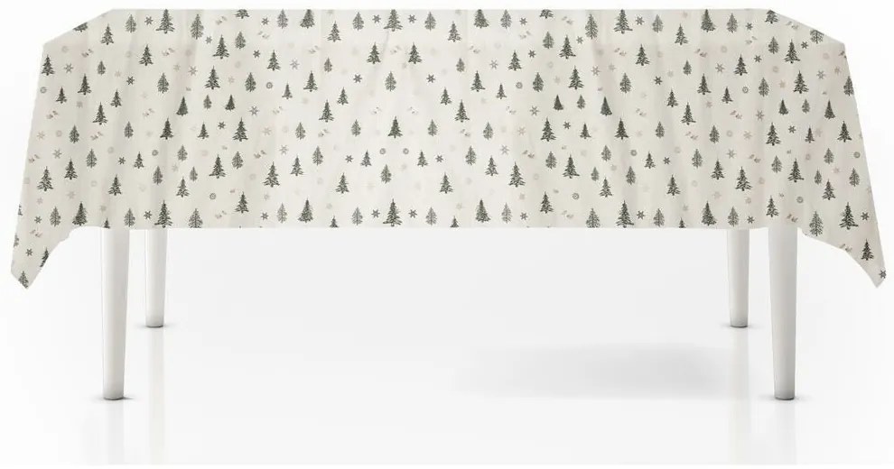 Vianočný obrus X-Mas Trees, 140 x 180 cm