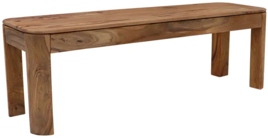 furniture-nabytek.cz - Masivní lavice z dřeva palisandr 140x40