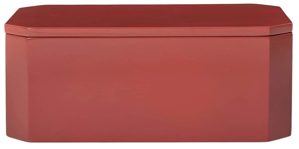 Ferm Living Úložný box Nova 25 x 15 picante red