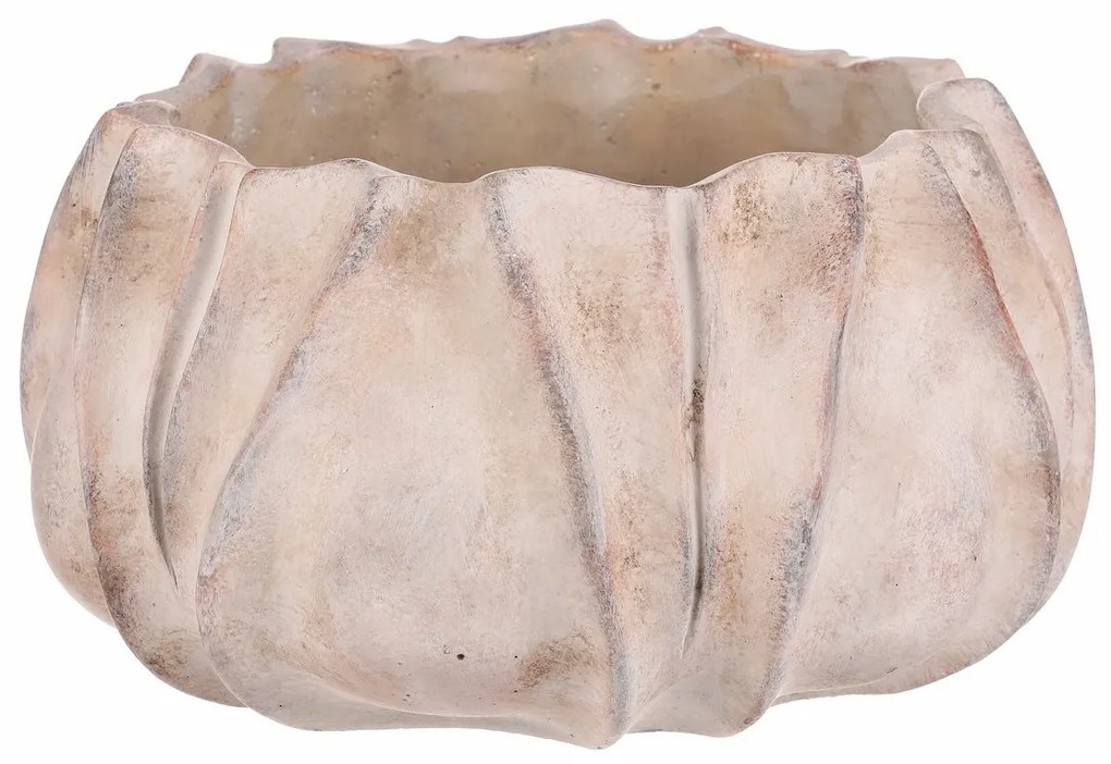 Betónový obal na kvetináč L, sivá, 30 x 17 cm, 30 cm