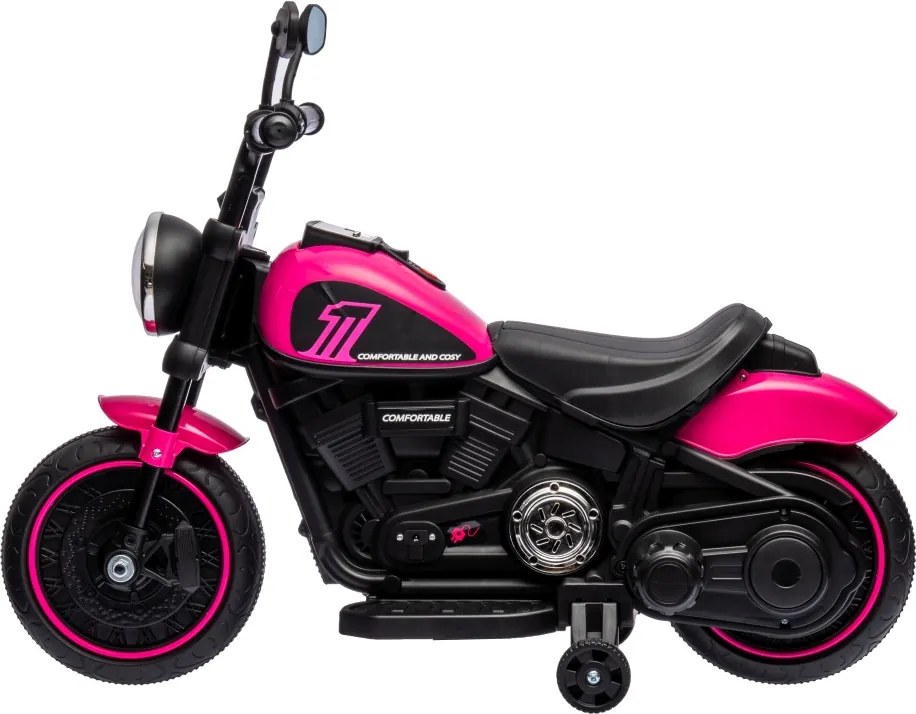 Motorka Chopper FASTER RAMIZ AHL008 - ružová