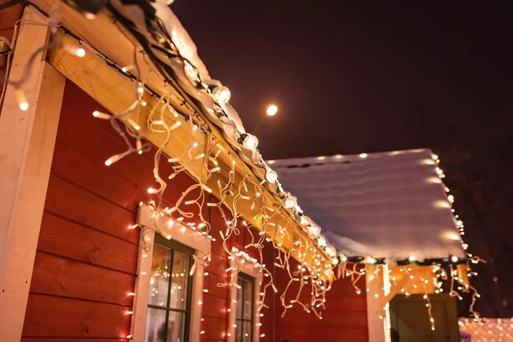 Vonkajšie osvetlenie 500 LED 19m